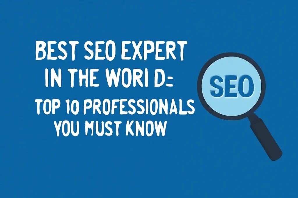 Best SEO Expert in the world