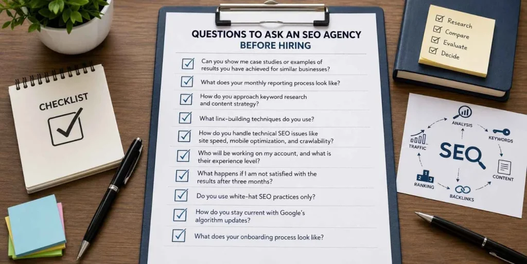 Questions to Ask an SEO Agency Before Hiring