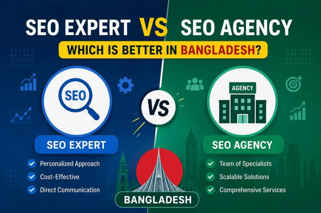 SEO Expert vs SEO Agency