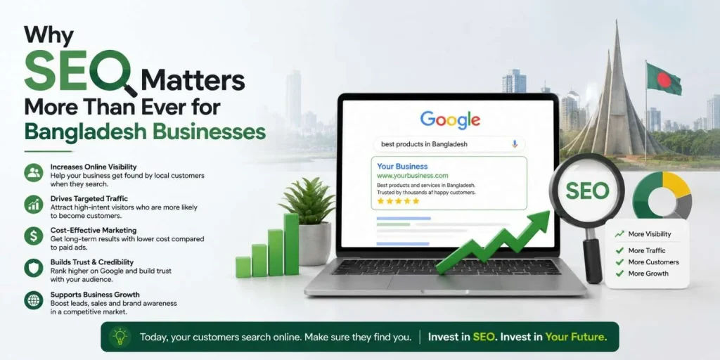 Why SEO Matters More Than Ever for Bangladesh Businesses